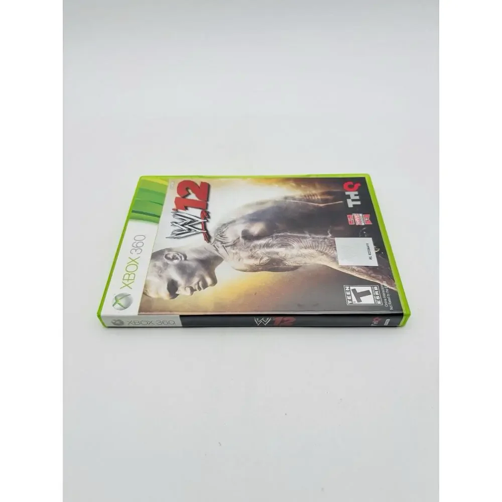 WWE '12 Xbox 360 Complete Tested Works CIB Very Good Condition